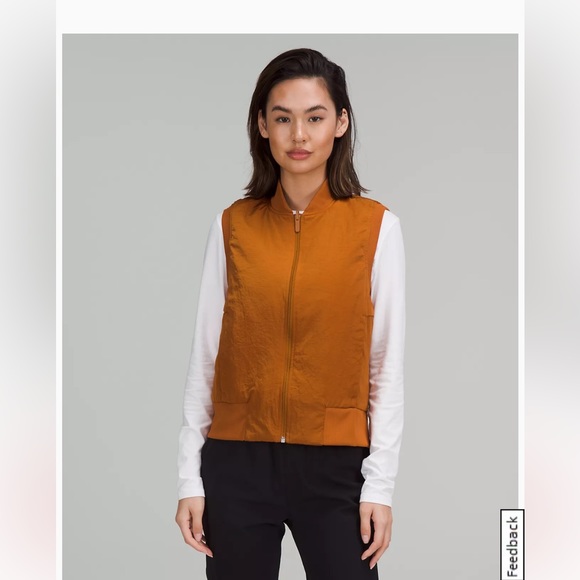 Brand New Lululemon Reversible Water-Repellant Non-Stop Bomber Vest - Picture 3 of 14